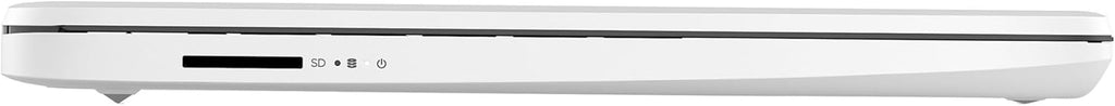 14-inch HD Laptop Computer Intel Dual Core 2.8GHz 8GB RAM 128GB 64GB SSD 64GB Card Webcam Bluetooth HDMI USB-C Wi-Fi Windows 11 S White D131