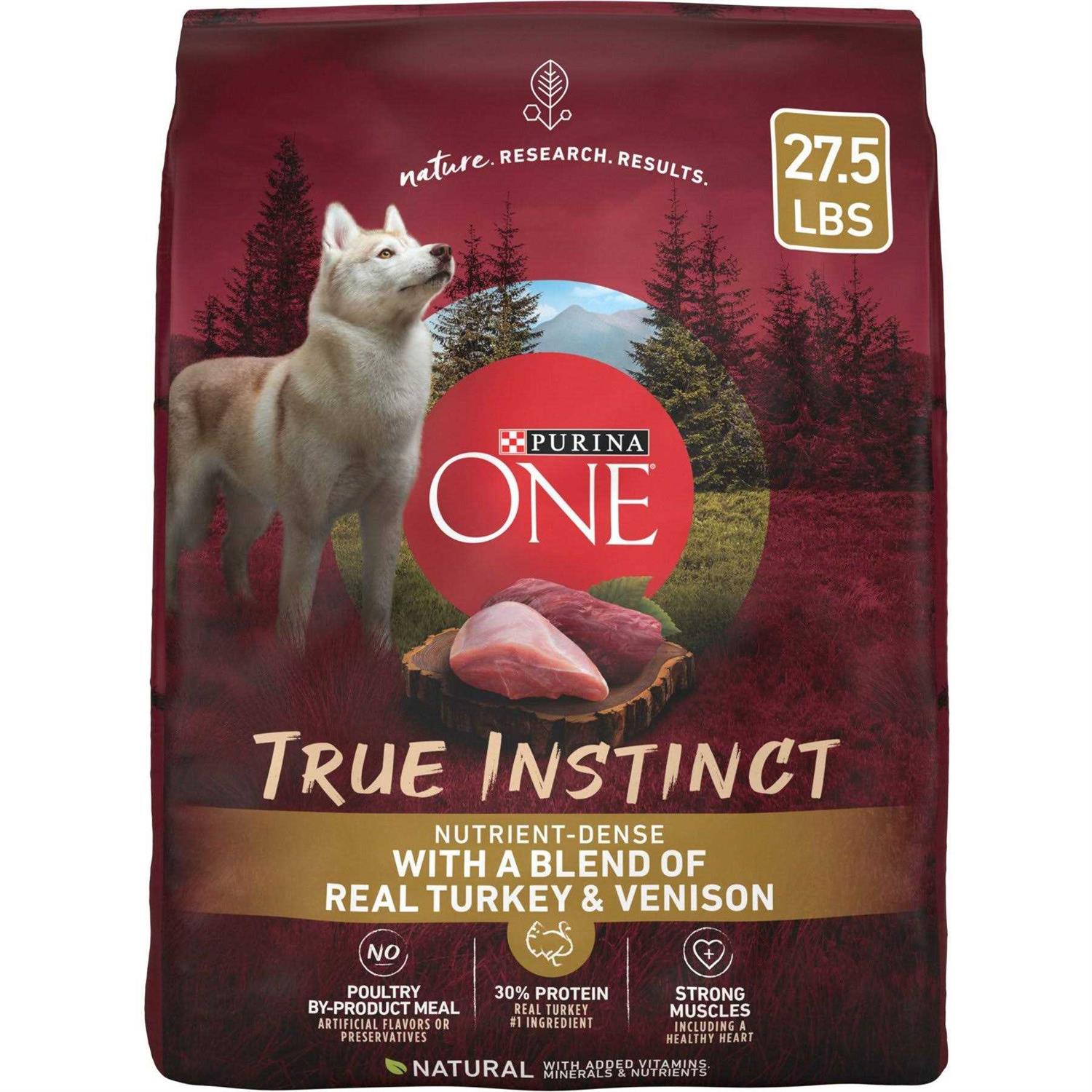 Real Turkey & Venison Dry Dog Food K1236
