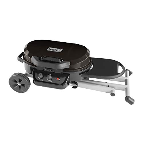 Portable Stand-Up Propane Grill with Push-Button Starter V63058