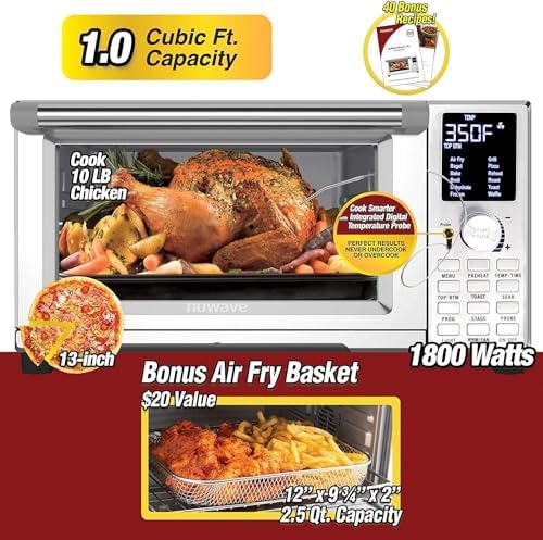30-QT XL Air Fryer Toaster Oven with Temperature Controls K16708