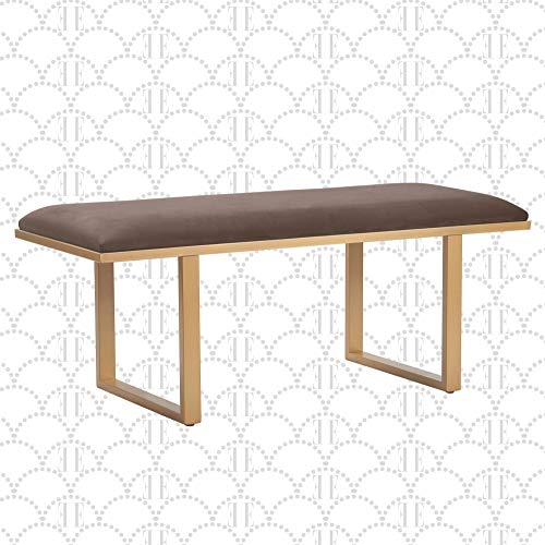Dark Grey Velvet Bedside Bench S9570