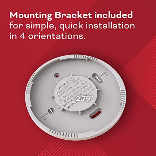 AA Battery Powered Smoke & Carbon Monoxide Detector, 2 Pack F792791