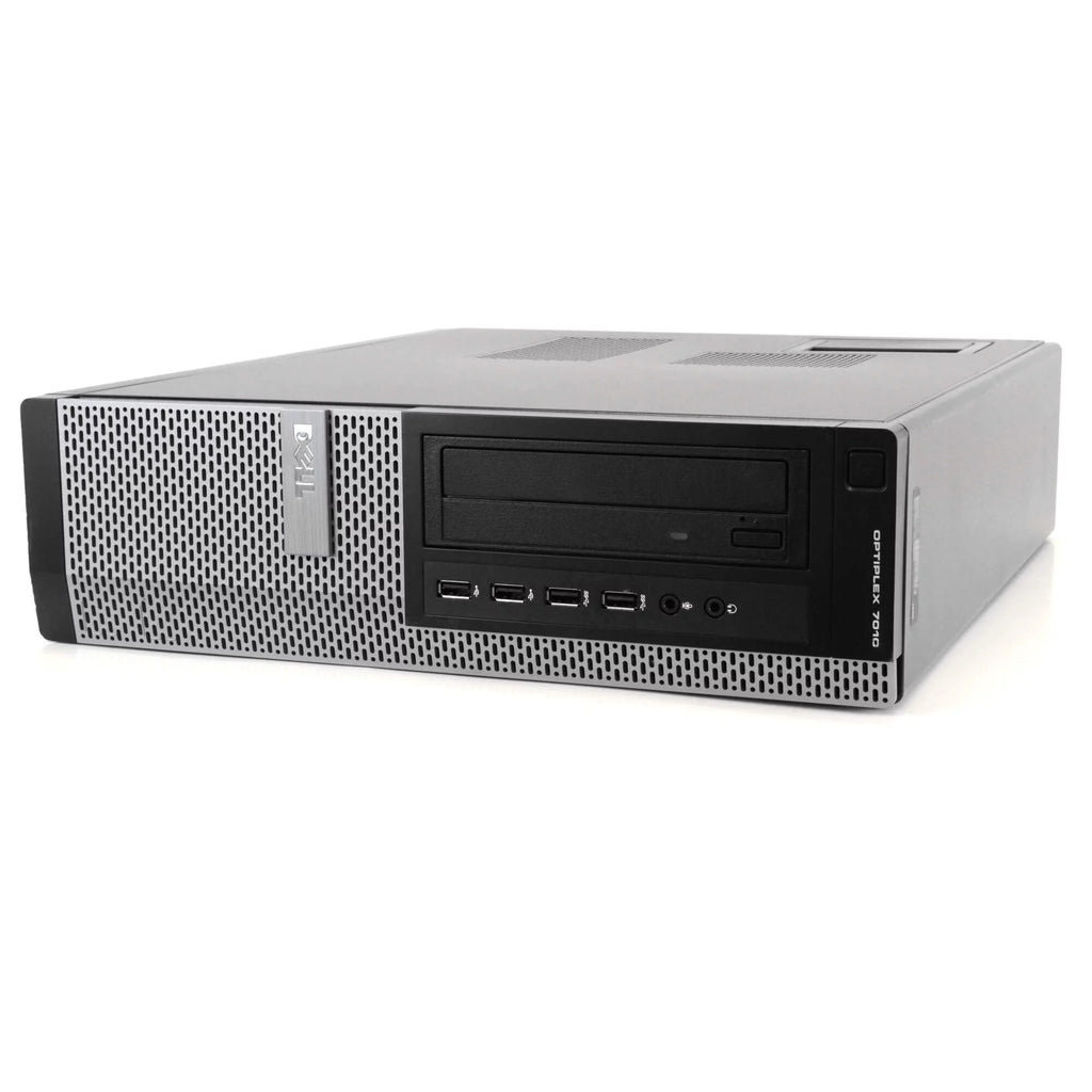 Restored Dell Desktop Tower Computer, Intel Core i5, 8GB RAM, 500GB HD, DVD-ROM, Windows 10 Home, Black G222410