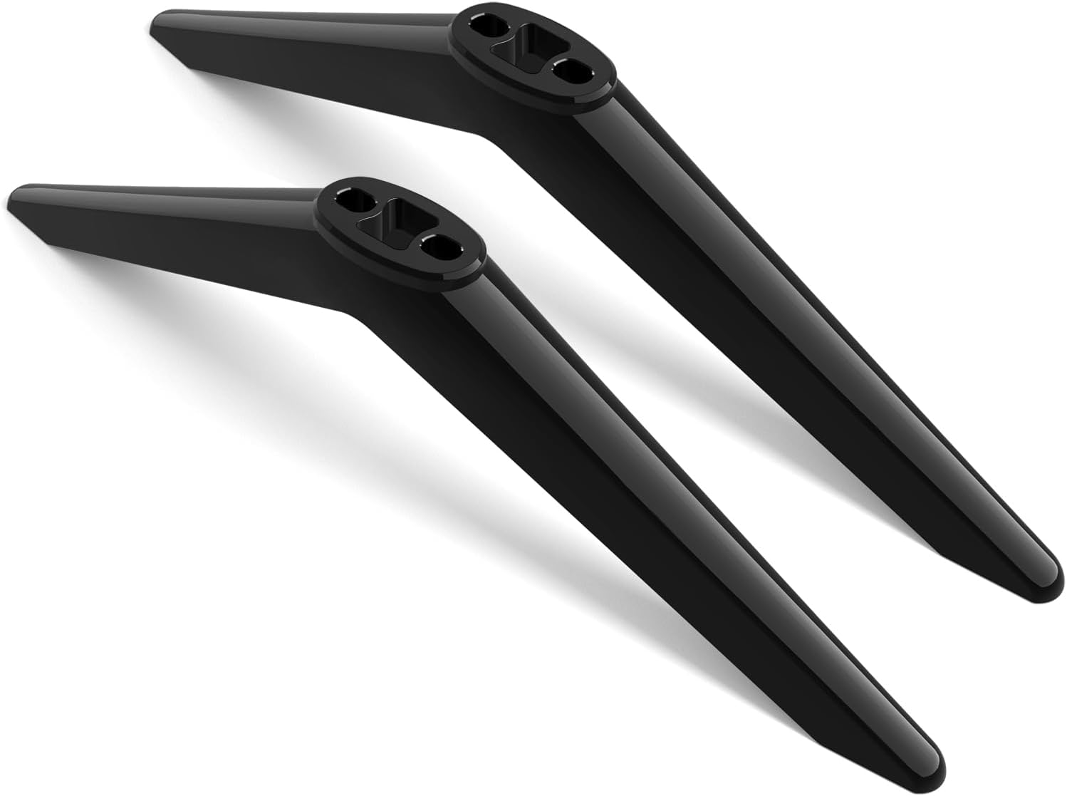 Black TV Stand Legs Replacement with Screws Z986334