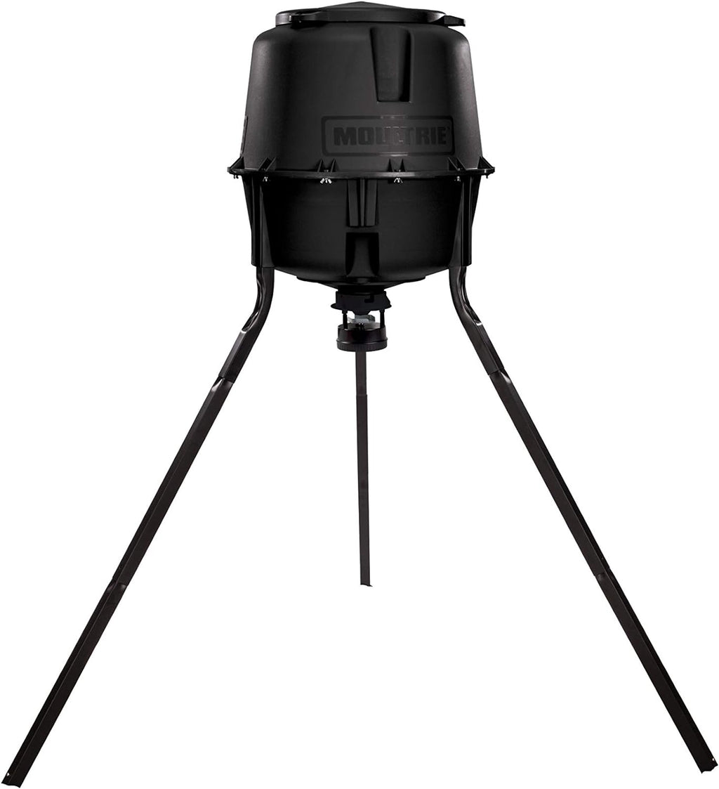 30 Gallon Molded Plastic Deer Feeder Tripod B48322