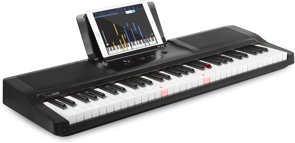 Onyx Black 61 Keys Smart Piano Keyboard W32264