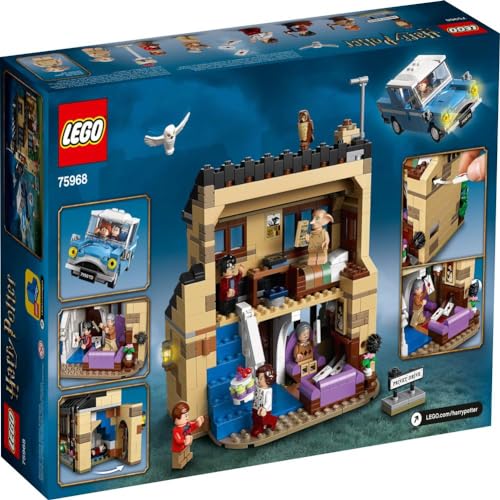 Harry Potter House and Flying Car Toy with Minifigures I56207