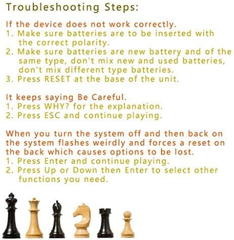 Magnetic Electronic Talking Chess Computer Set Z83245