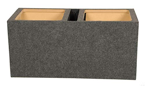 15" Dual Vented Square Subwoofer Enclosure Box B72456