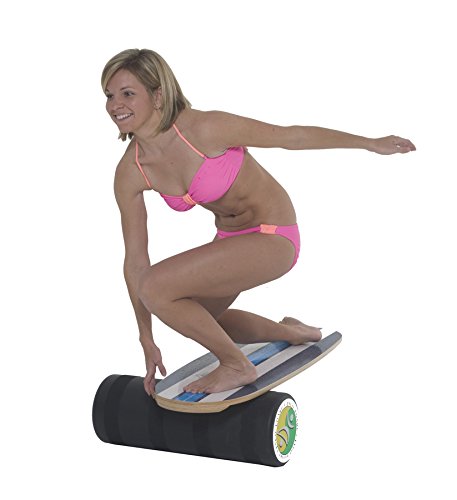Pro Balance Board with Roller - 42” X 15” deck and 8.5” diameter Pro Roller D170