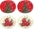 13" X 10.5" Oval Paper Disposable Plates, 48 Plates Z823675