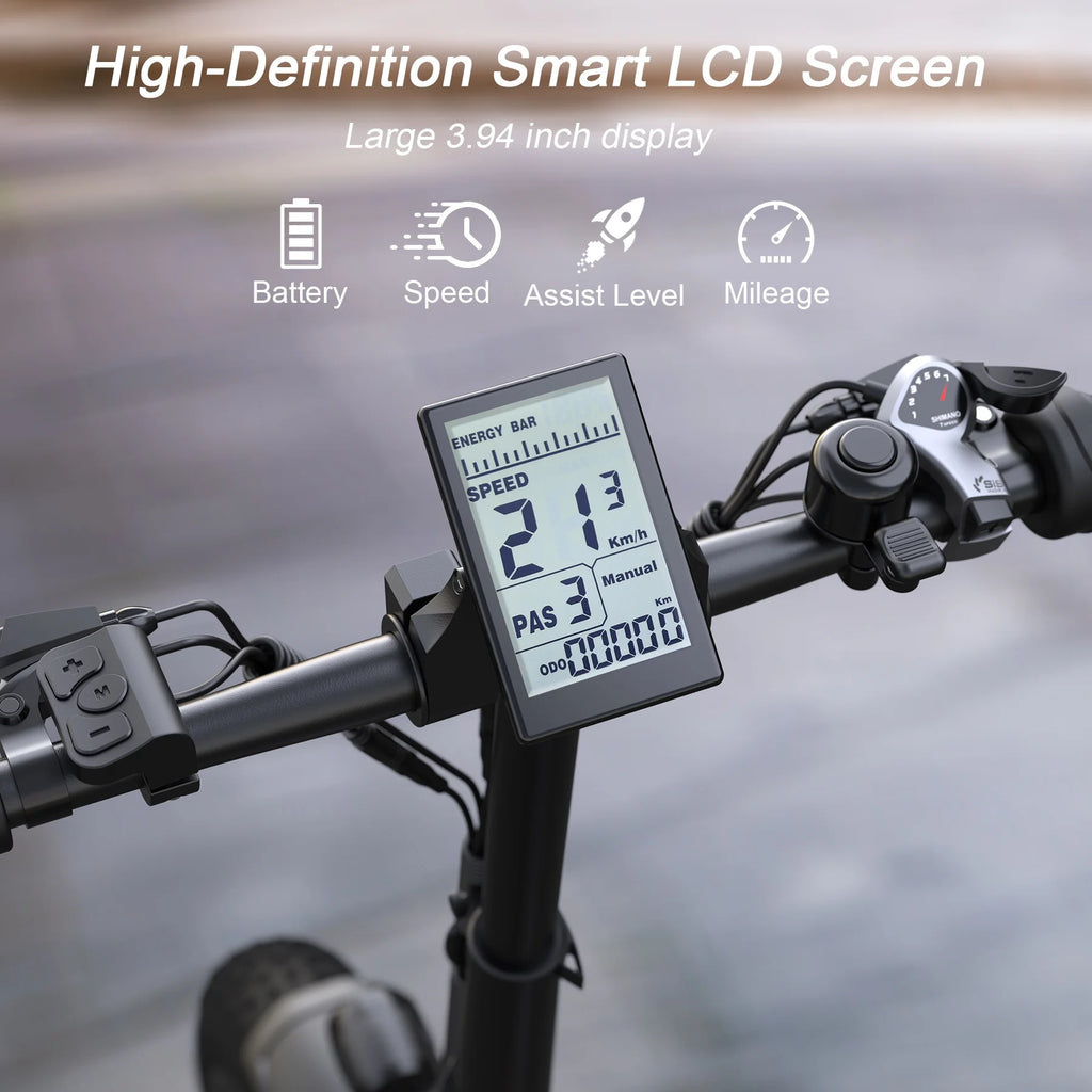 Folding Electric Bike with 48V 13Ah Battery J925815