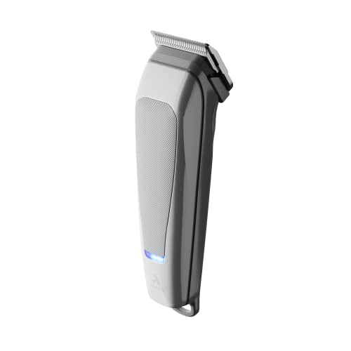 Black Cordless Adjustable Fade Hair Clipper with Stainless Steel Blade A1043
