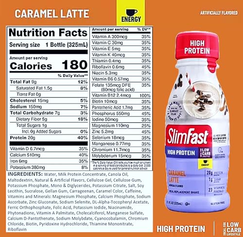 Creamy Chocolate High Protein Ready to Drink Meal Replacement Shakes 11 fl. oz 7 Pack W244306