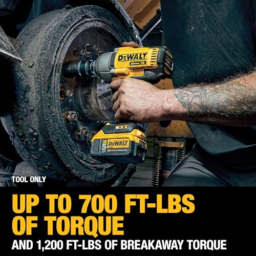 20V MAX XR Brushless High Torque 1/2" Cordless Impact Wrench A491