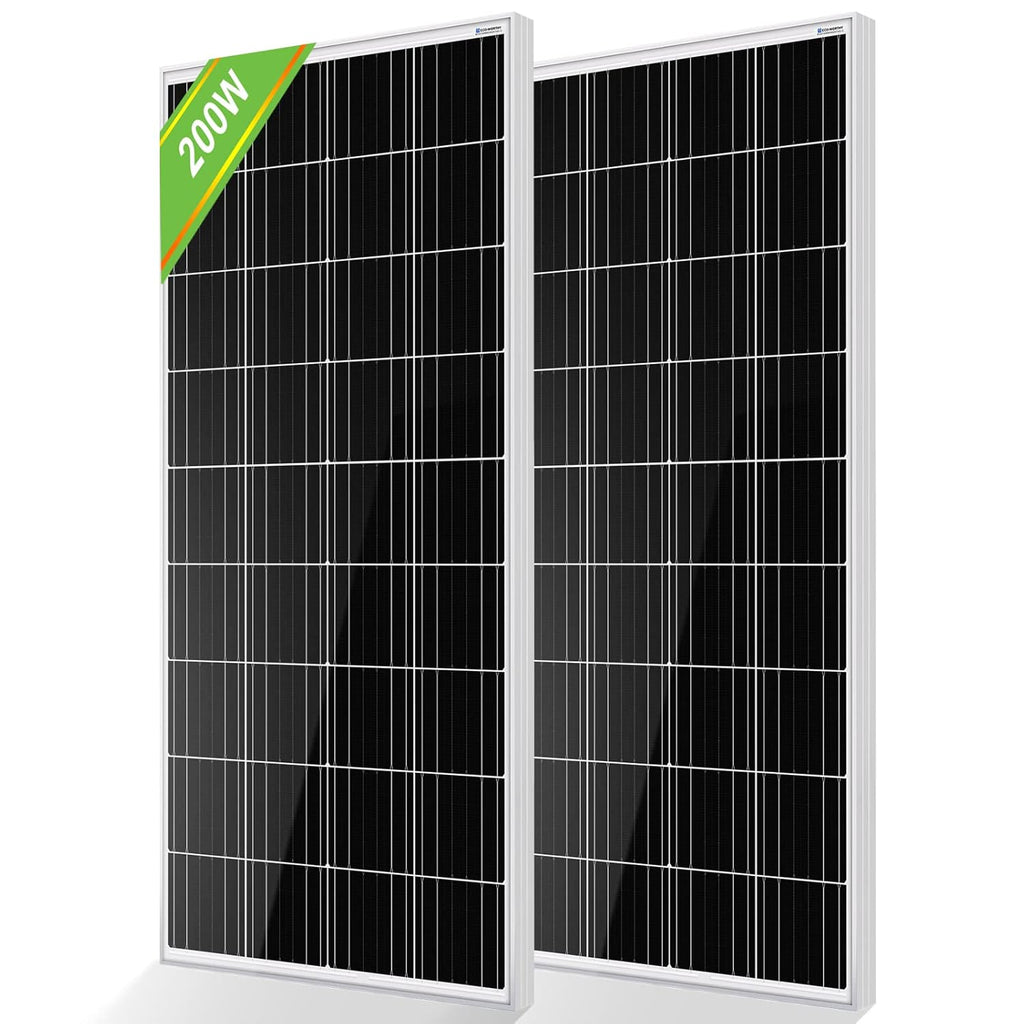 2pcs 100 Watt 12 Volt Monocrystalline Solar Panel O45919