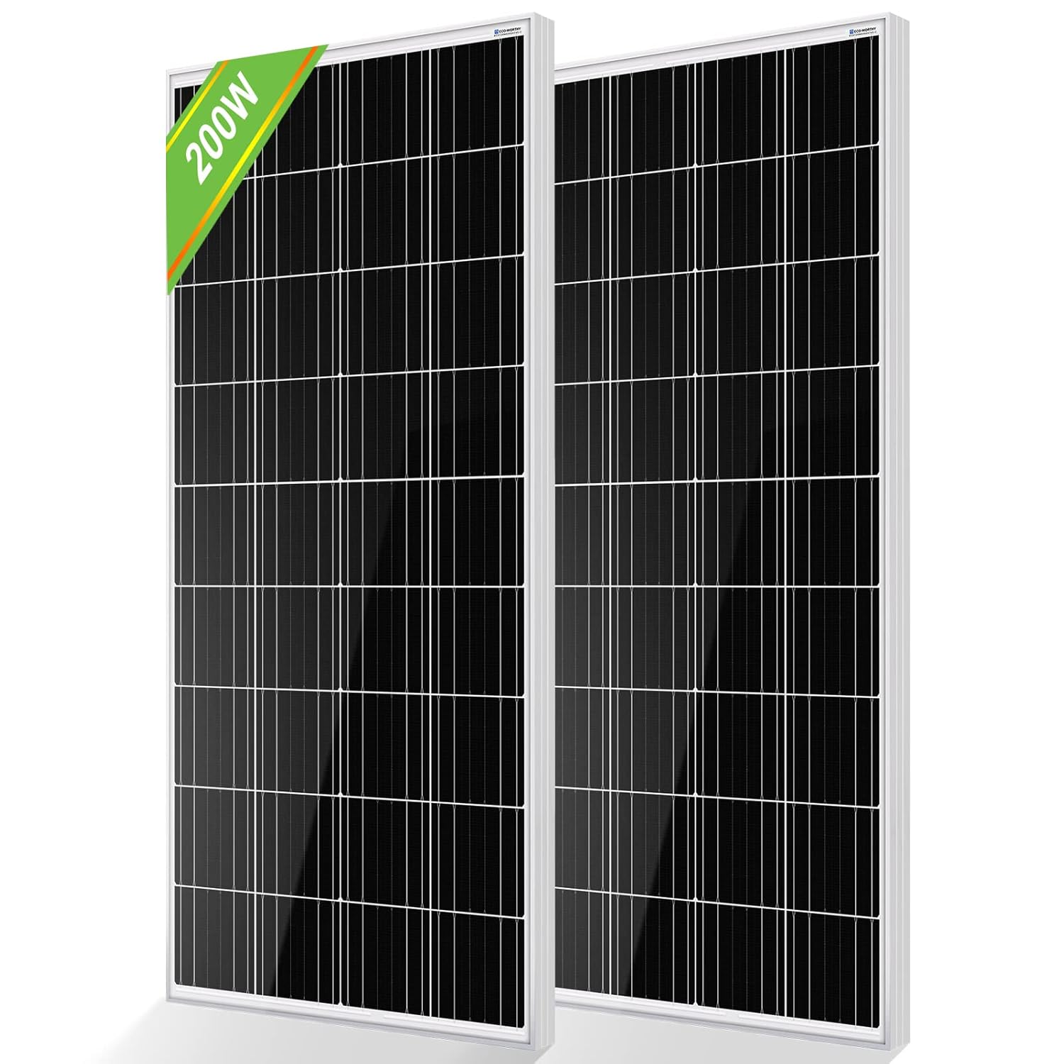 2pcs 100 Watt 12 Volt Monocrystalline Solar Panel O45919