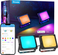 2 Pack RGBIC LED Flood Lights T864