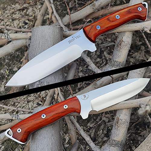 Fixed Blade Full Tang 11" MOVA Stainless Steel Knife with Sheath E512