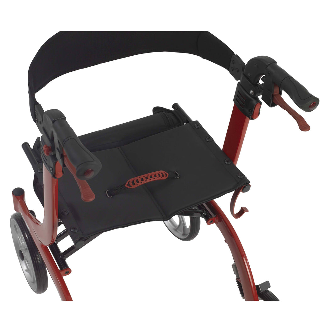Red Rollator Walker Z386355