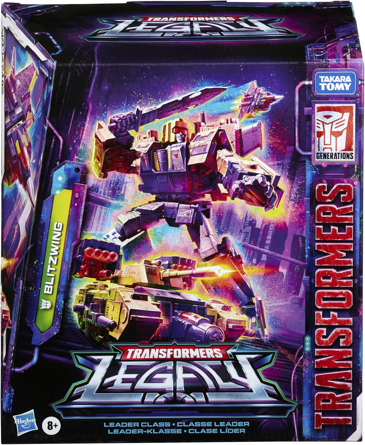 Leader Blitzwing Triple Changer Action Figure 7-inch O7158