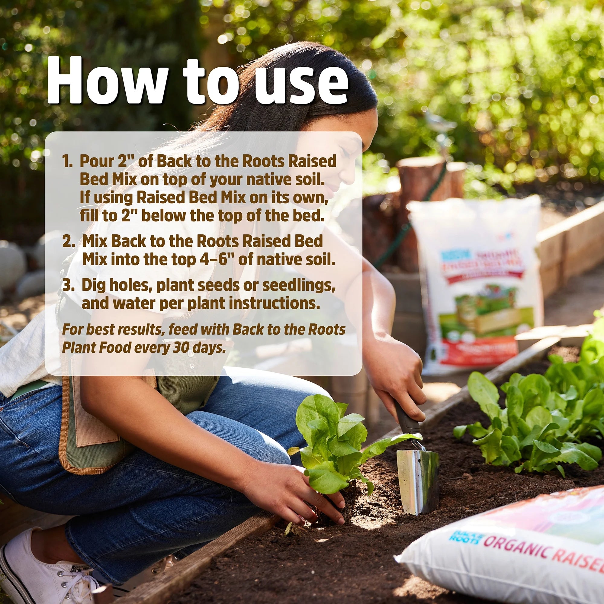 60 1 cu. ft. bags Organic Raised Bed Mix O9897