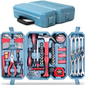 67Pc Metric Auto Mechanic Tool Set with Tool Box Storage Case N6298