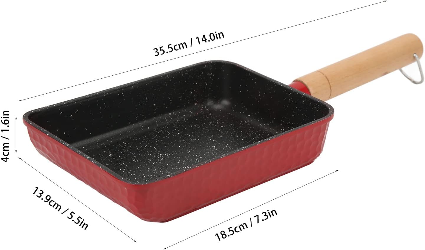 Red Non Stick Mini Frying Pan A312999