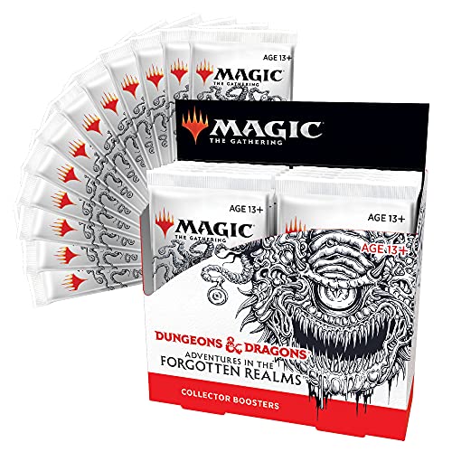 12 Packs Collector Booster Box (180 Magic Cards) O7096