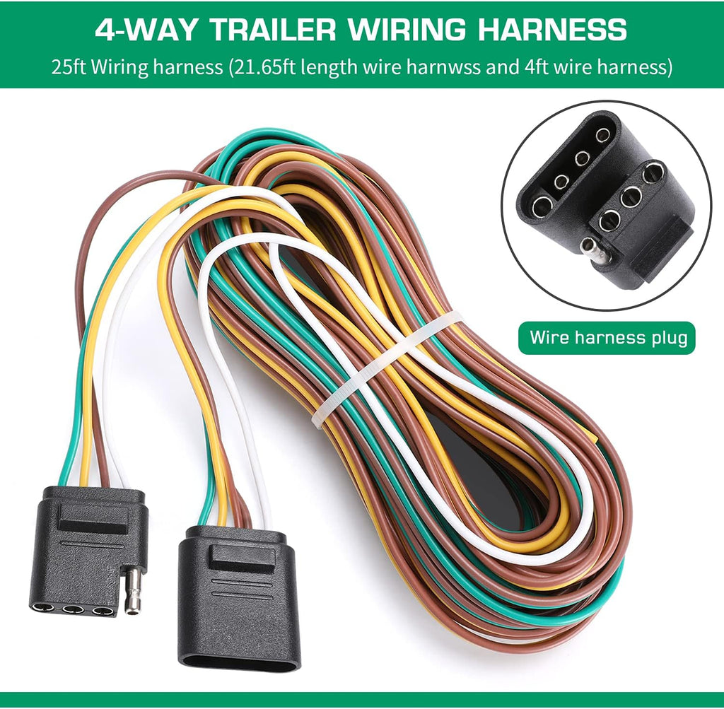 Submersible LED Trailer Light Kit, Waterproof Tail Lights H601784