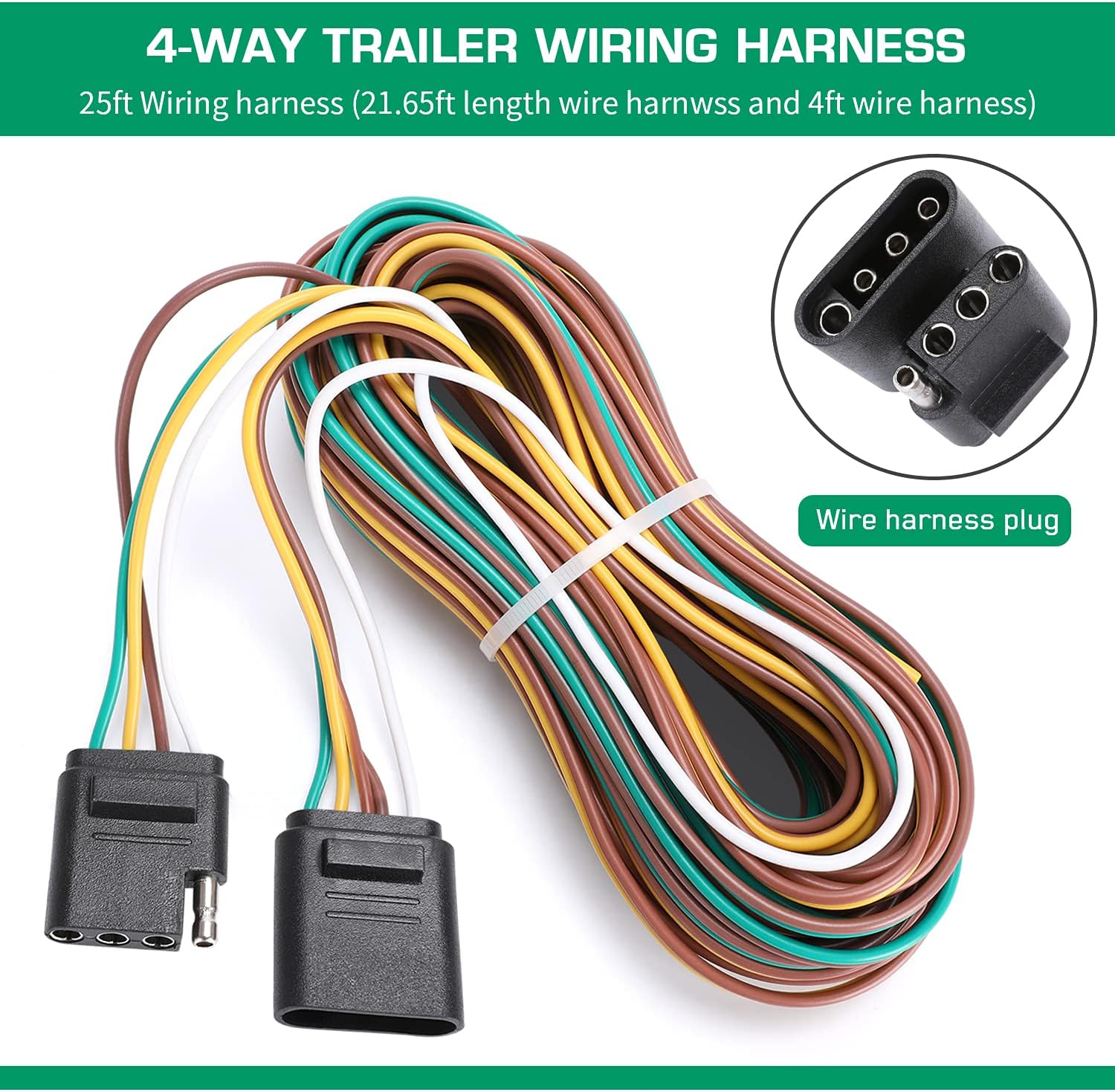 Submersible LED Trailer Light Kit, Waterproof Tail Lights H601784