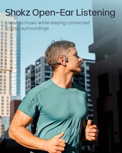 Open-Ear Bone Conduction Sport Headphones with Reflective Strip P3378