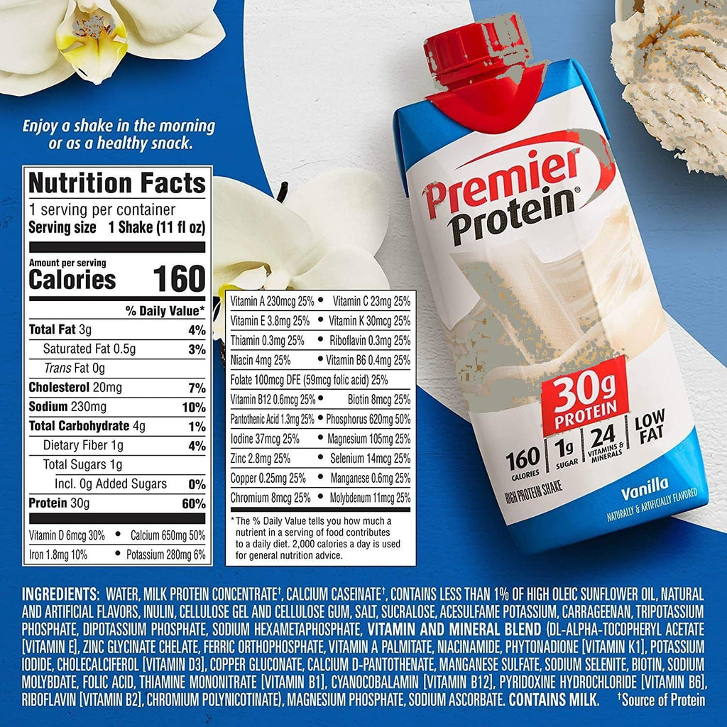 11 Fl. Oz Each Variety Sampler Pack of Protein Shakes (12 Pack) U45936