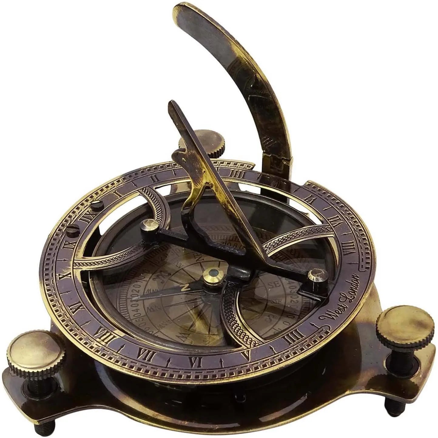 Brass Magnetic Compass T3595