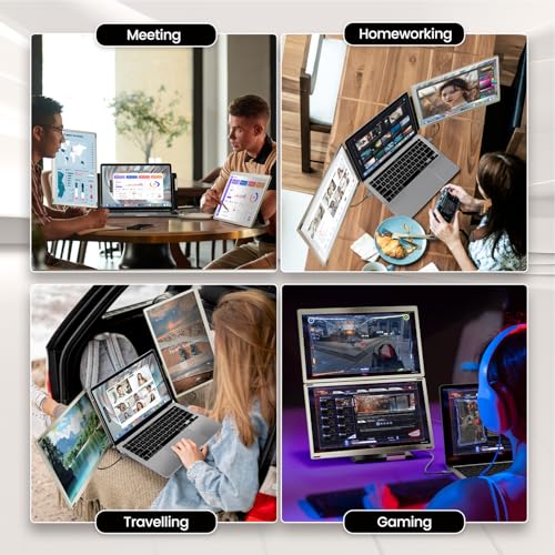 15.6" Portable Monitor with 120% sRGB, FHD IPS & 235° Rotation U203