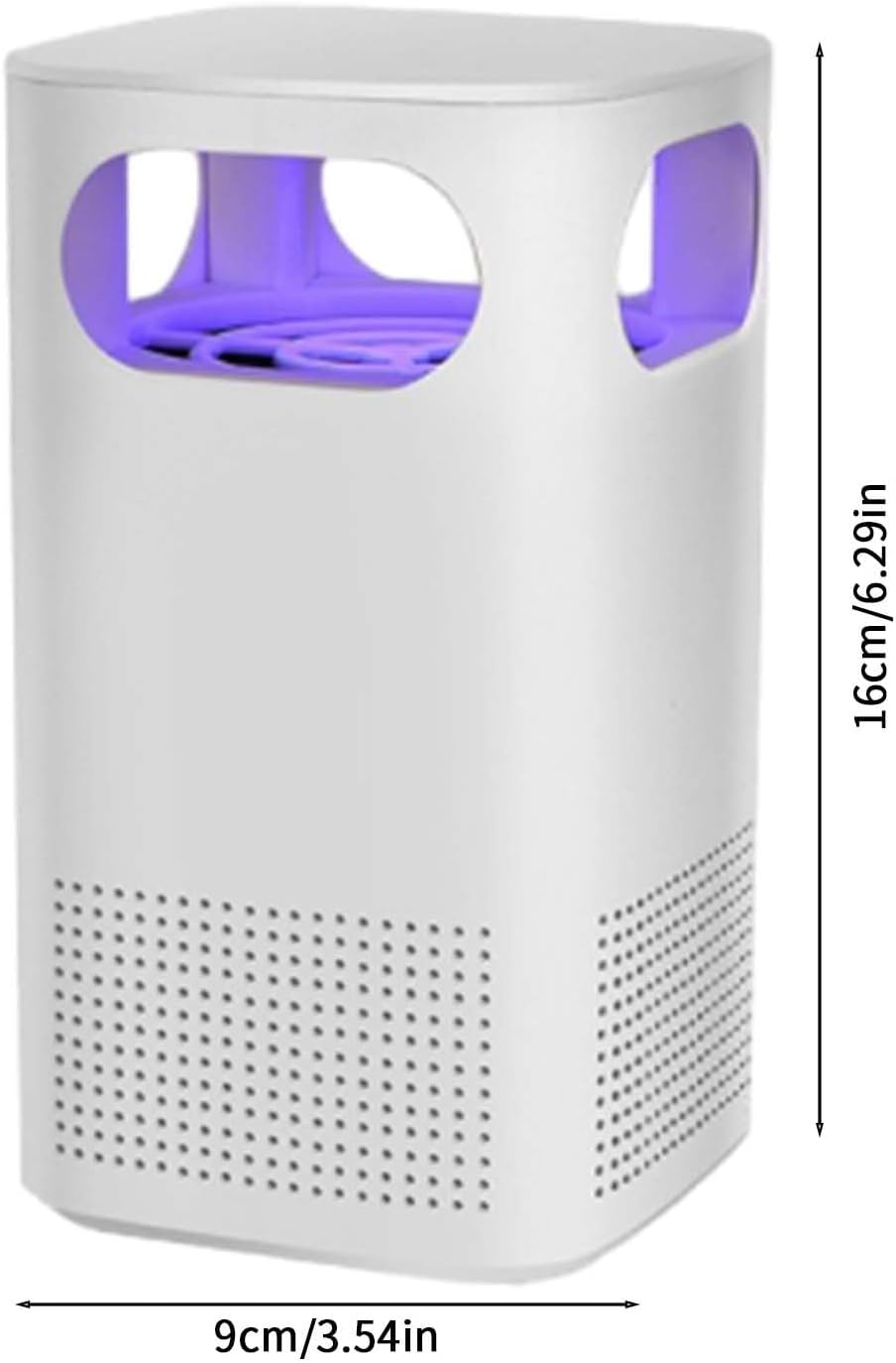Portable Quiet USB Rechargeable Air Purifier with Lights U2742