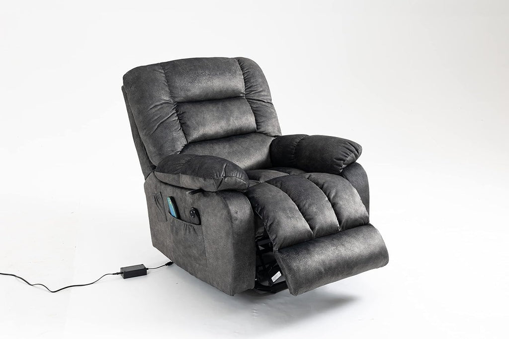 Oversized Dual Motor Lift Recliner with Heat and Massage H899