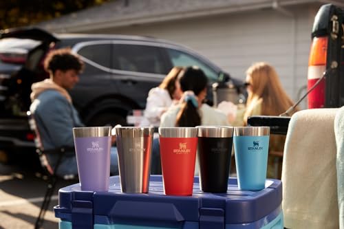 16oz Stainless Steel Stacking Pint Glass N9688