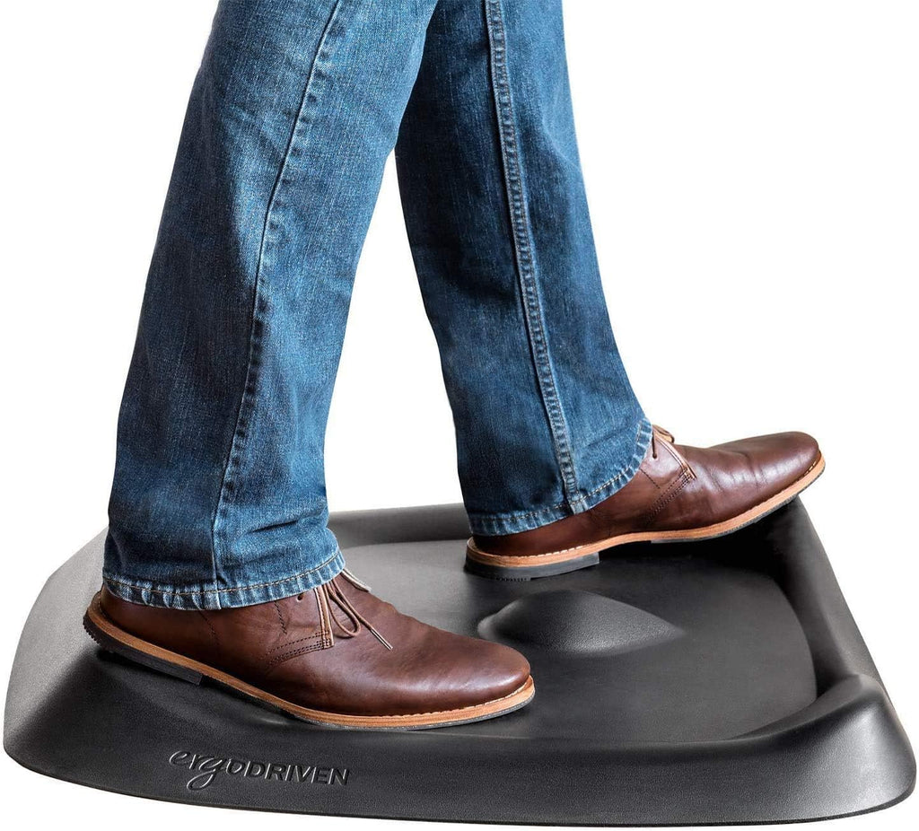 Obsidian Black Anti-Fatigue Standing Desk Mat H98237