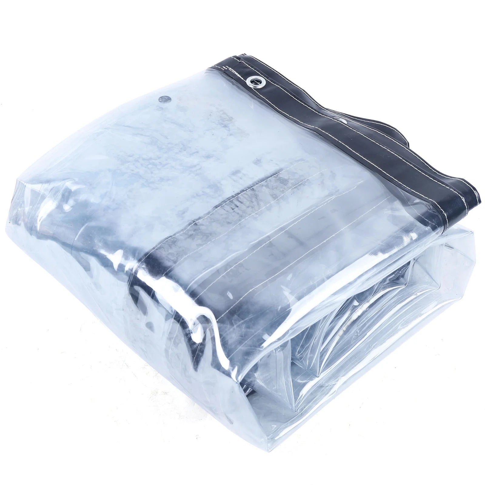 0.5mm Black PVC Clear Awning Canopy M9702