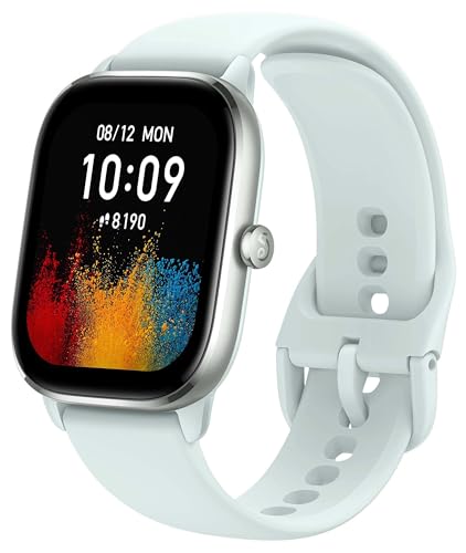 Black Smart Watch with GPS, Heart Rate Monitor, 15-Day Battery Life O56752