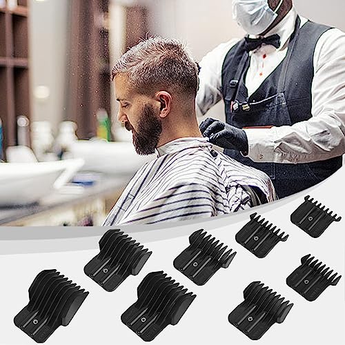 4 Pack Clipper Guards, 1/16", 1/8", 1/4", 3/8", Black Q47185