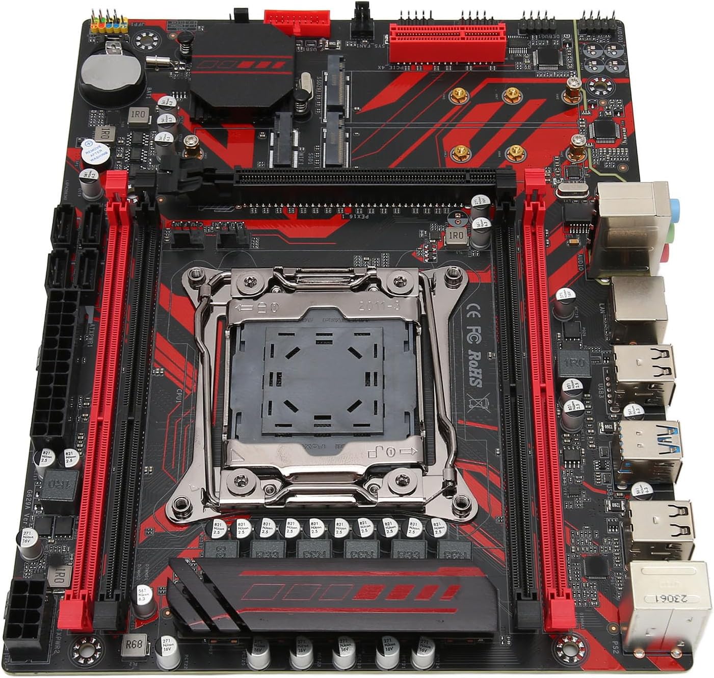 Micro ATX Motherboard with Dual M.2 Slots V39380