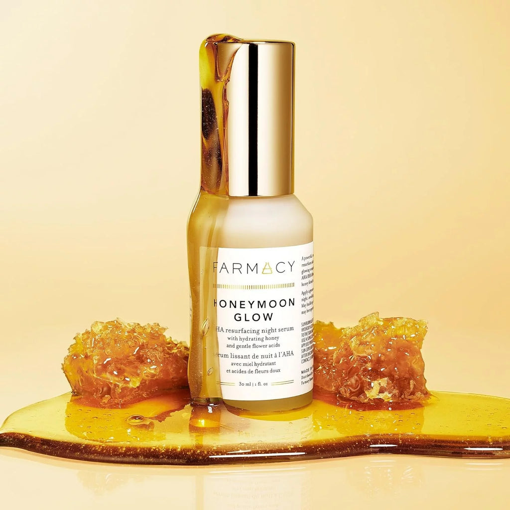 AHA Hydrating Night Serum with Hyaluronic Acid 1 Fl Oz N118