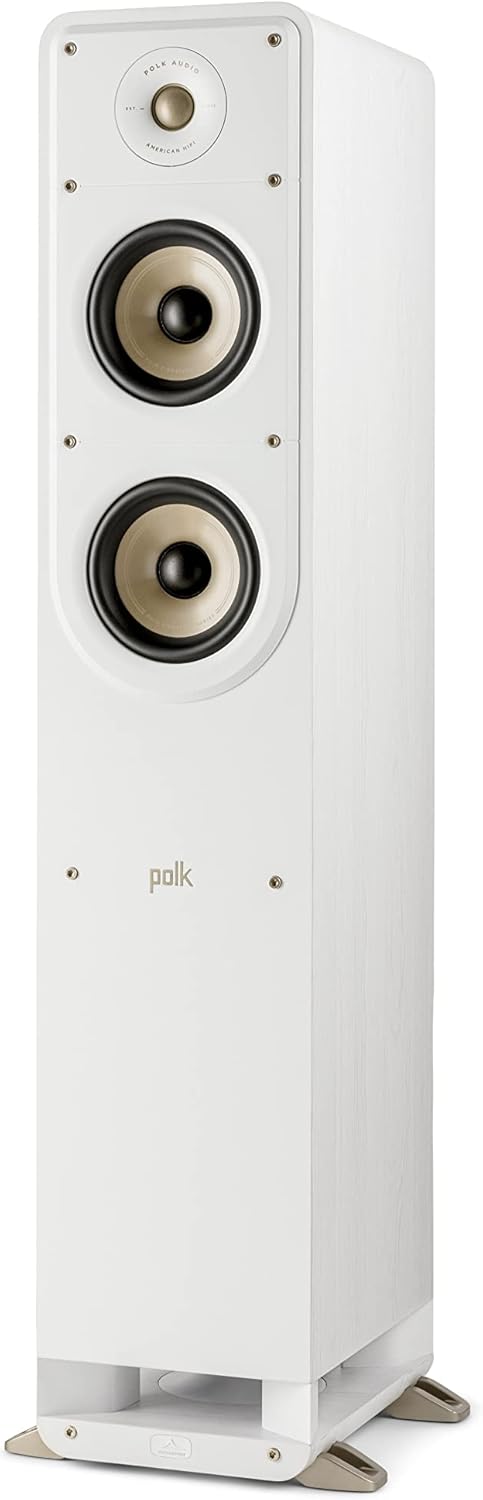 Walnut Tower Speaker with 1" Tweeter and 5.25" Woofers M997878