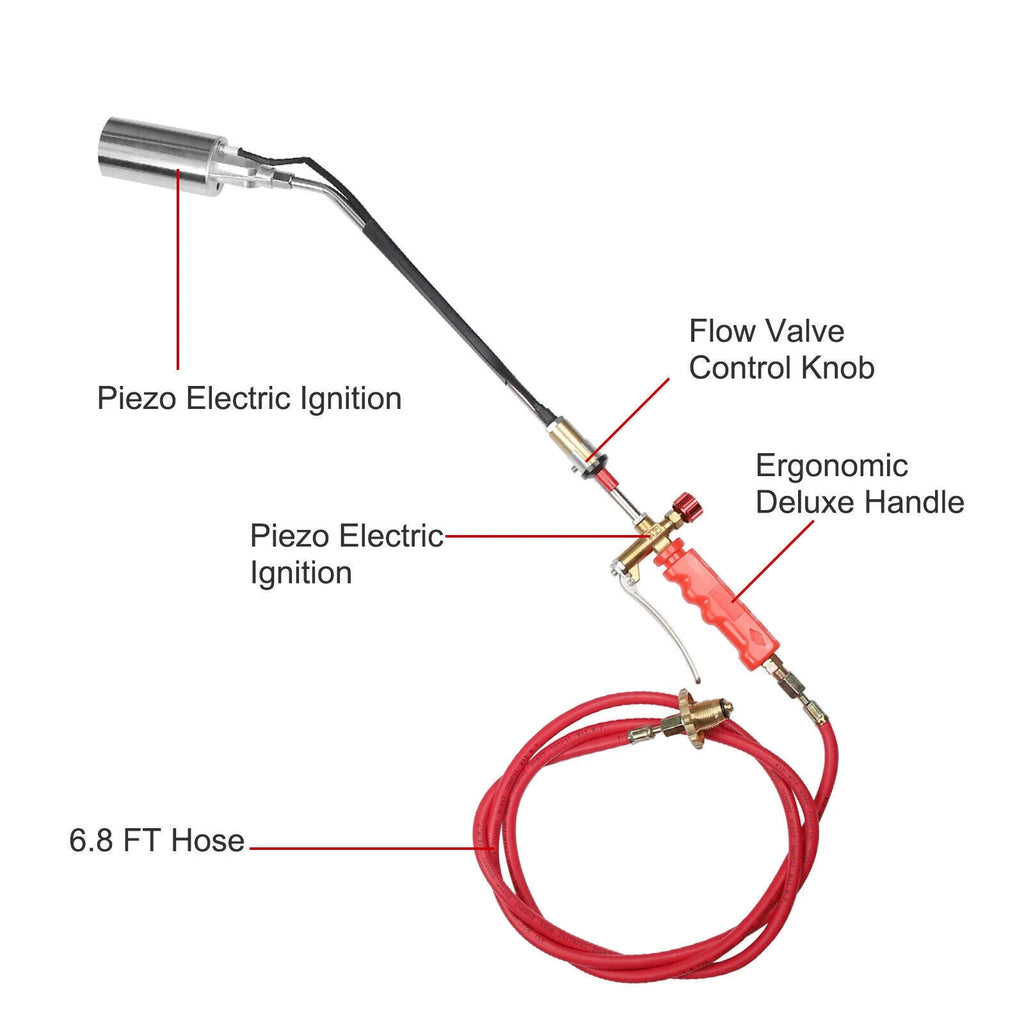 Portable Propane Torch Weed Burner with Hose T969