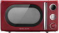 0.7 cu. Ft. 700-Watt Countertop Microwave in Retro Red A359