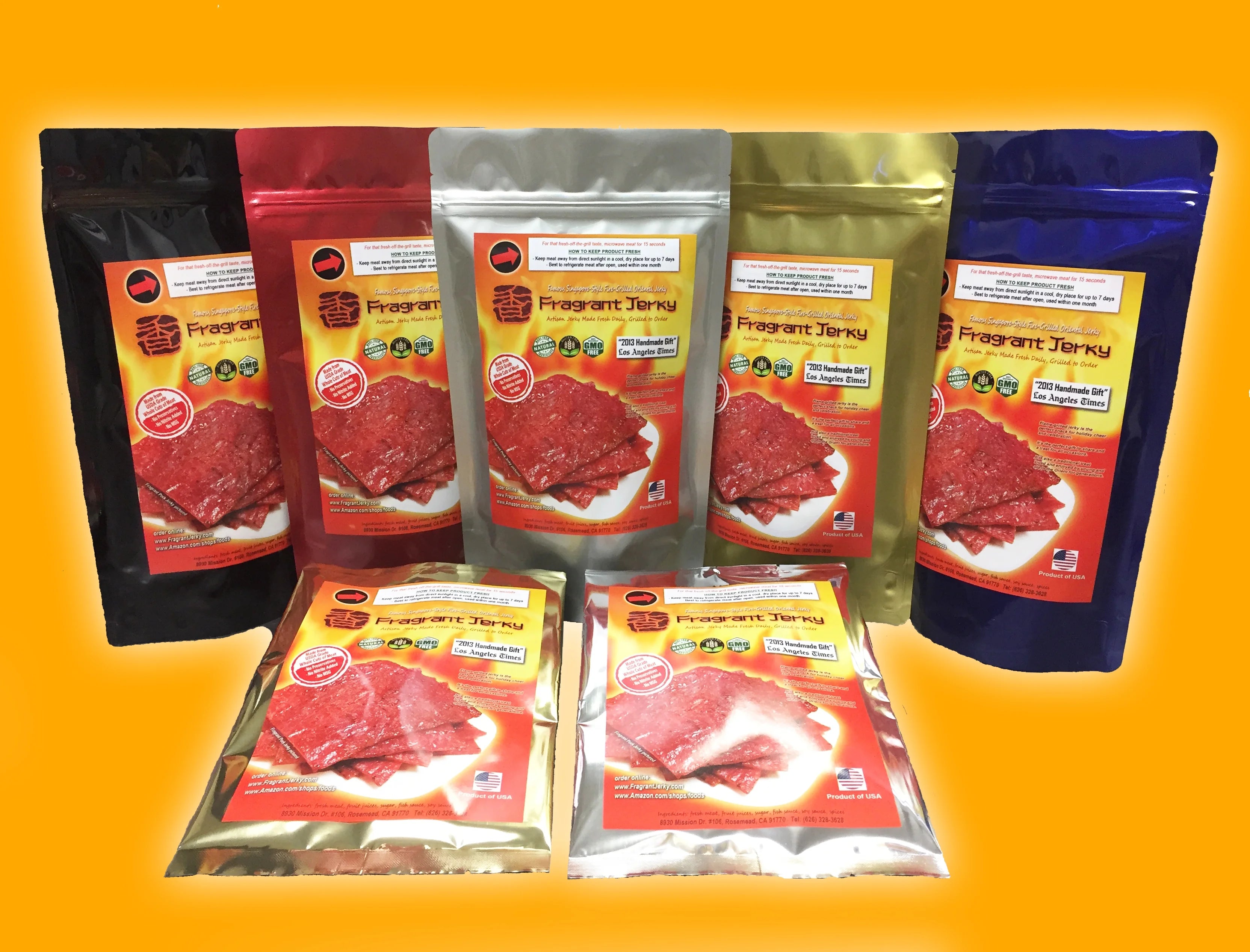 Fire-Grilled Bacon Jerky Original Flavor 12 oz. W881
