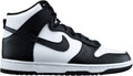 Black/White High Top Shoes S842
