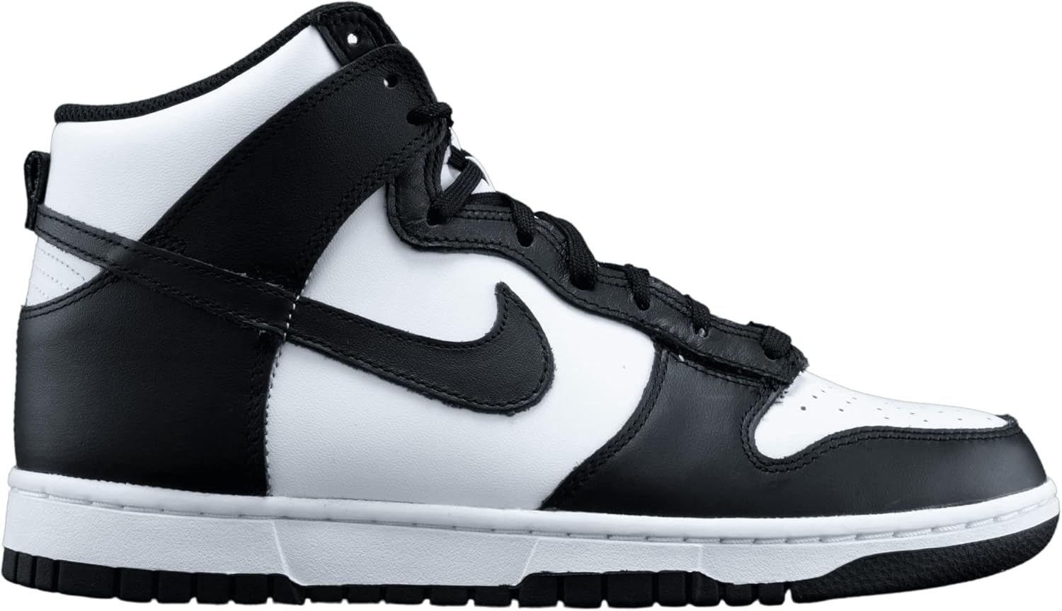 Black/White High Top Shoes S842